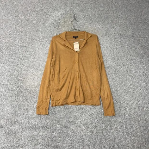 [새상품]스파오 카멜 베이지 아크릴 가디건 M