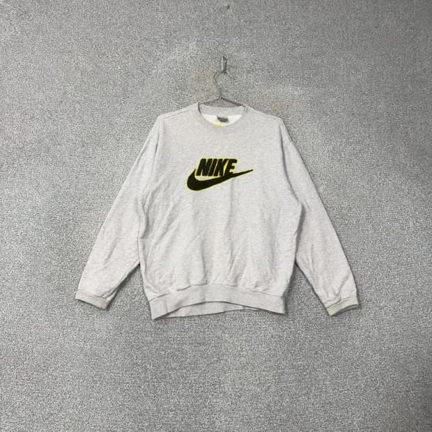 나이키 빈티지 프린팅 오버핏 맨투맨 95