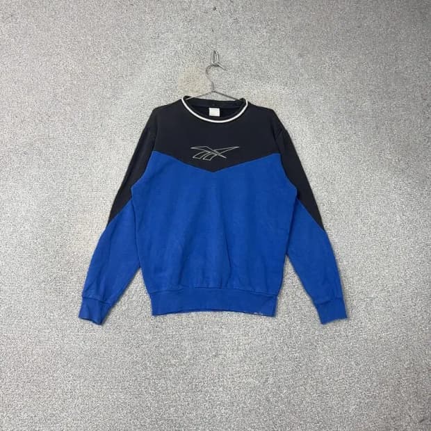 리복 빅로고 빈티지 맨투맨 XL