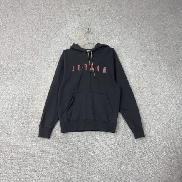 조던 로고 점프맨 프린팅 오버핏 맨투맨 M