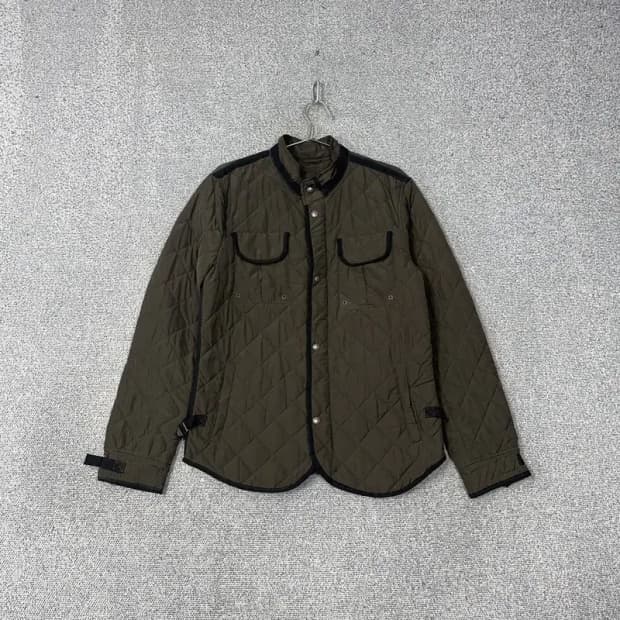 자라 캐주얼 클래식 카키 퀄팅 자켓 L