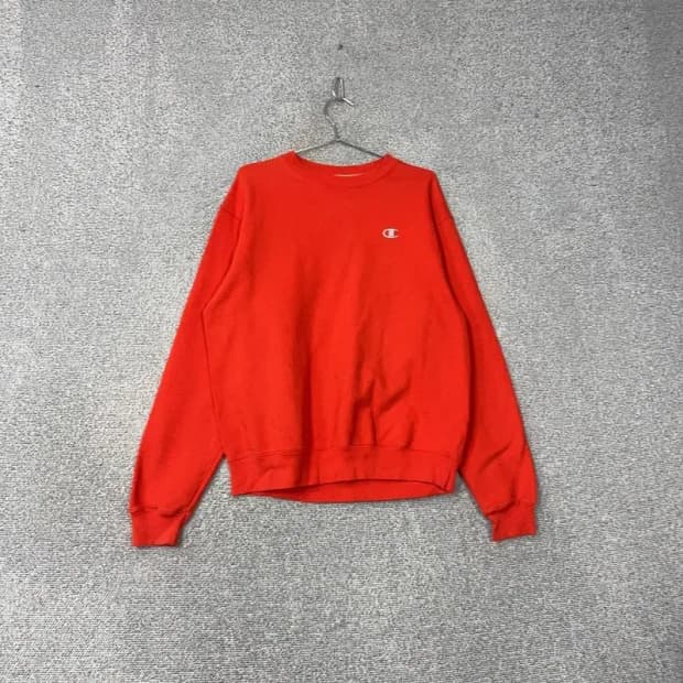 챔피온 로고 빈티지 오버핏 스웻셔츠 맨투맨 XL