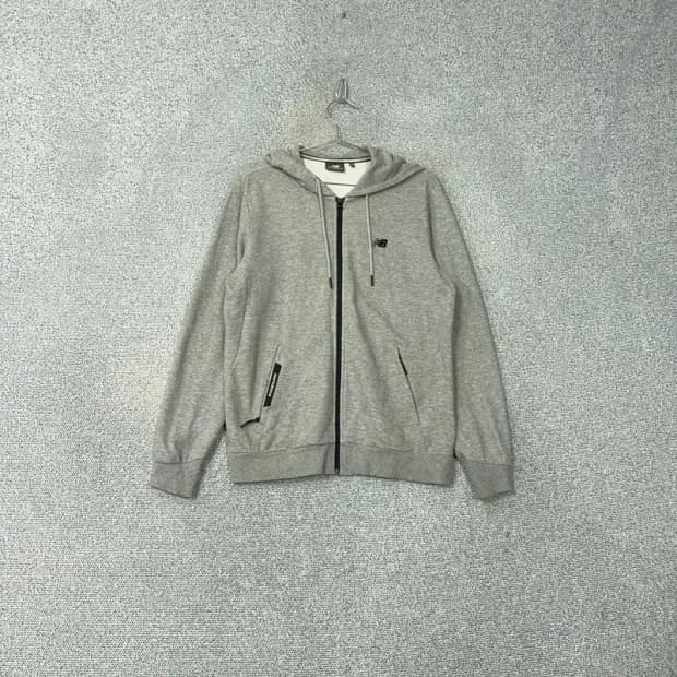 뉴발란스 로고 그레이 후드집업 95