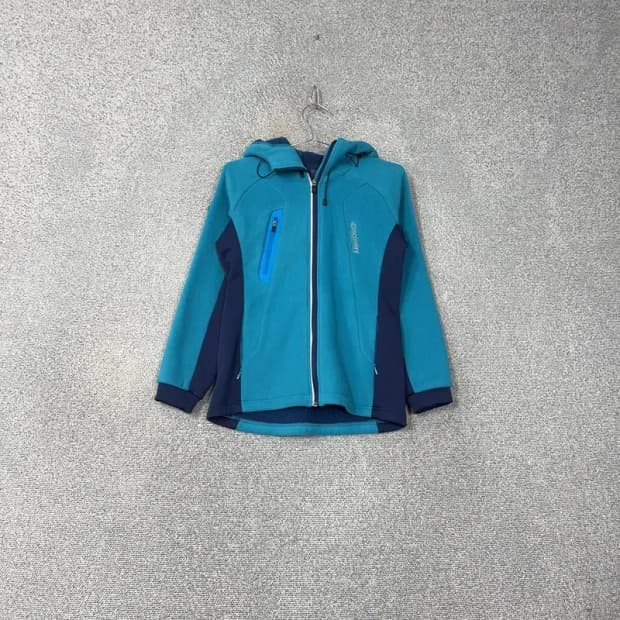 디스커버리 로고 기모 여성 기능성 후드집업 90