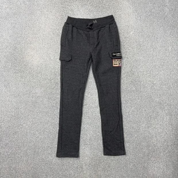 지프 패치 그레이 트레이닝 팬츠 S