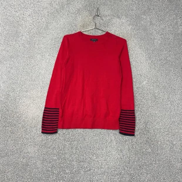 노티카 캐주얼 레드 니트 S