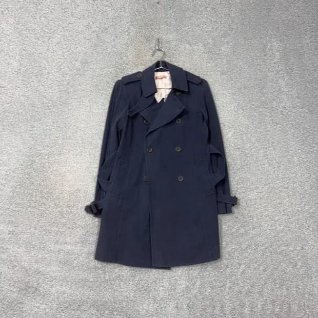 질스튜어트 네이비 여성 클래식 트렌치 코트 88-165