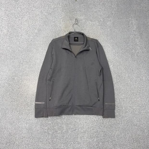 아디다스 그레이 집업 져지 XL