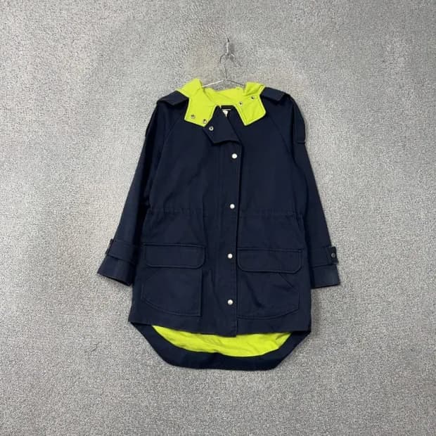 지고트 여성 캐주얼 네이비 후드 자켓 FREE