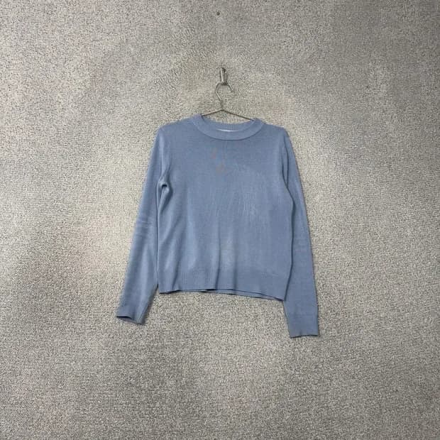 에잇세컨즈 여성 라이트 블루 니트 S