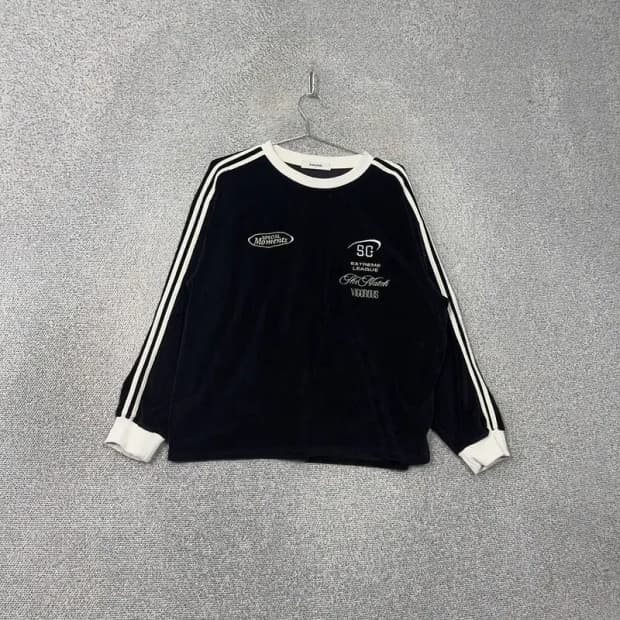 에잇세컨즈 캐주얼 블랙 맨투맨 L