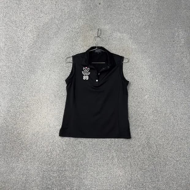 파리게이츠 골프 여성 로고 프린팅 골프 카라 민소매 95