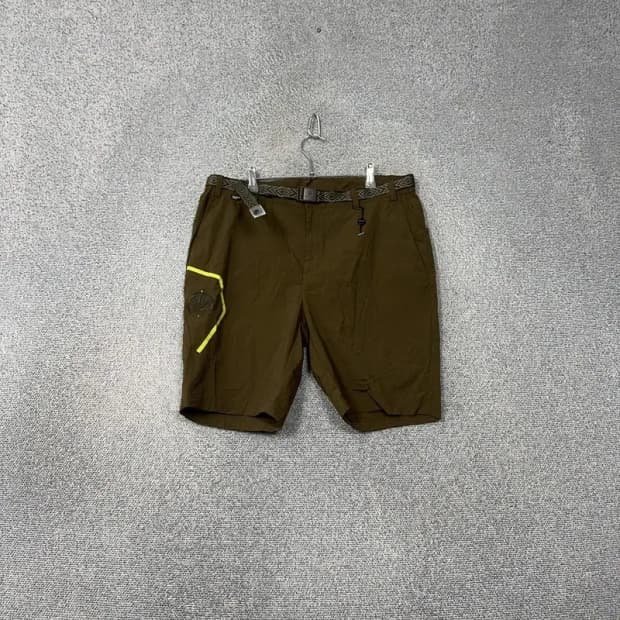 빈폴 아웃도어 벨티드 카키 기능성 반바지 38