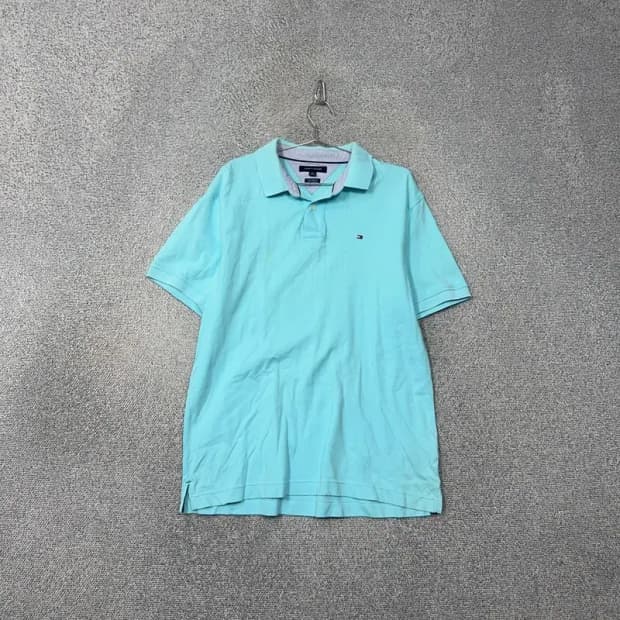 타미힐피거 민트 남성 반팔 카라티 XL