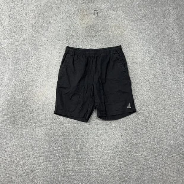 캉골 로고 블랙 반바지 XL