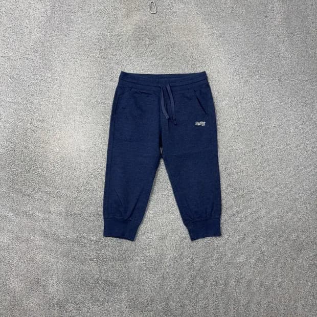 디키즈 로고 네이비 7부 조거팬츠 S