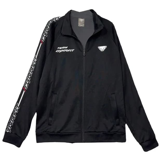 다이나핏 블랙 로고 기능성 집업 저지 XL