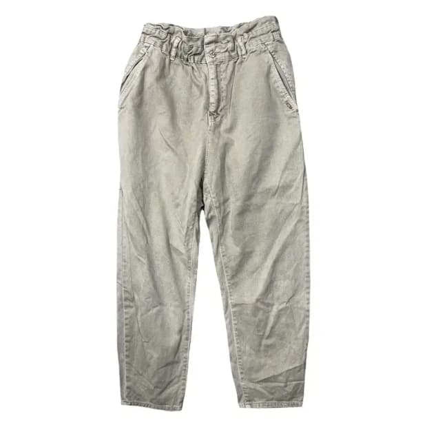 자라 카키 피그먼트 스웻 조거팬츠 EUR 40 USA 8 MEX 30