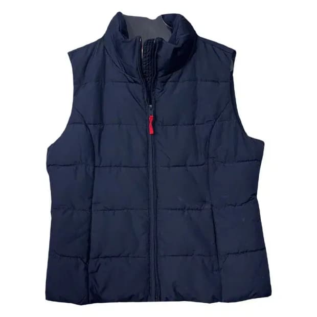 후아유 네이비 캐주얼 패딩 조끼 M