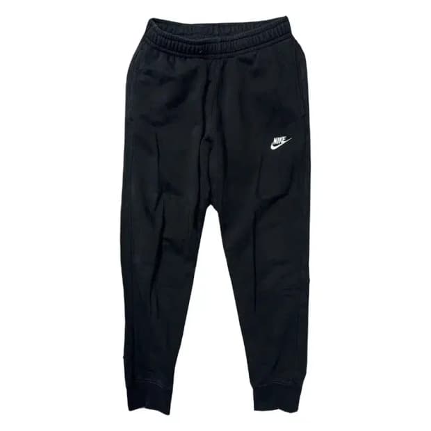 나이키 블랙 로고 조거팬츠 S