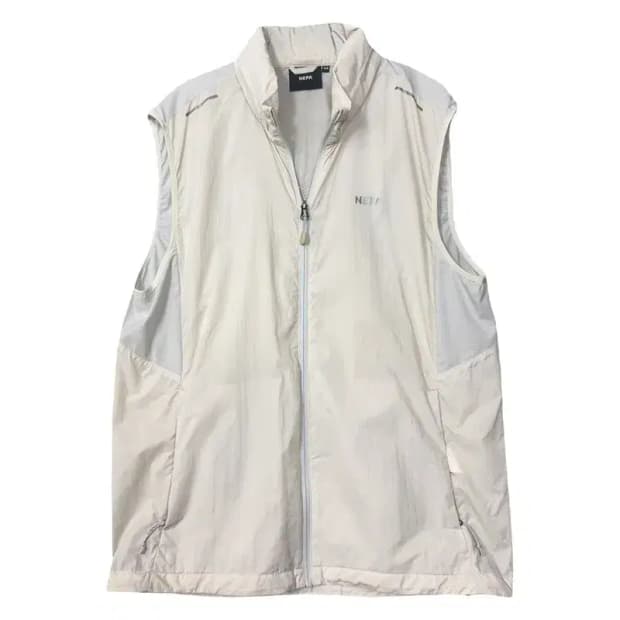 네파 크림 화이트 바람막이 조끼 105