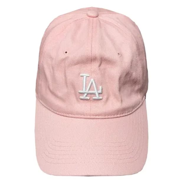 엠엘비 LA 다저스 로고 라이트 핑크 캡 F