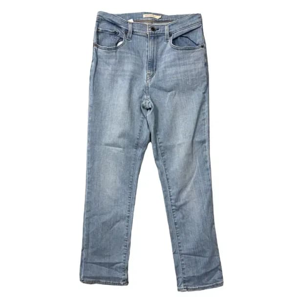 리바이스 여성 하이라이즈 연청 청바지 W30 L28