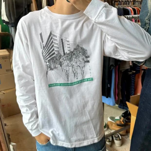 GLOBAL 헤비웨이트 마라톤 롱슬리브 L