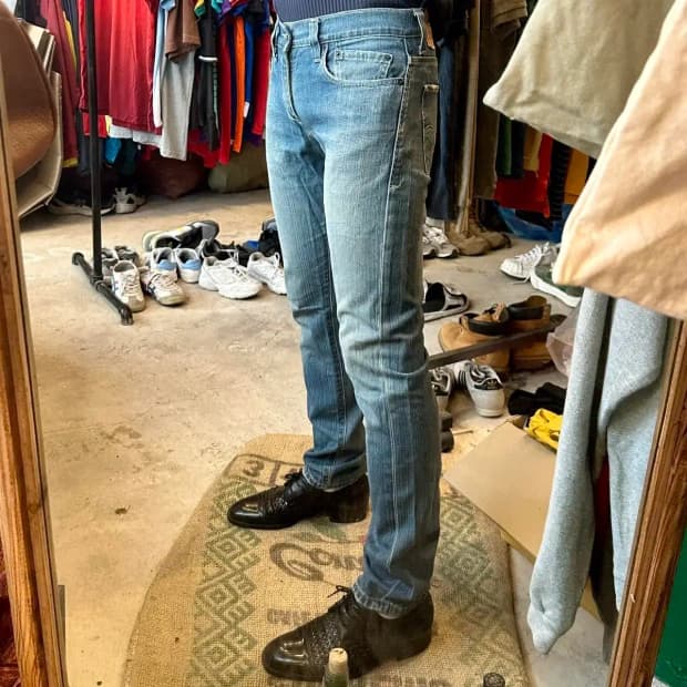 리바이스 511 연청 데님팬츠 31 32