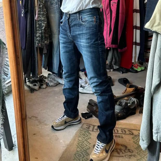 휴고보스 데님팬츠 31 32