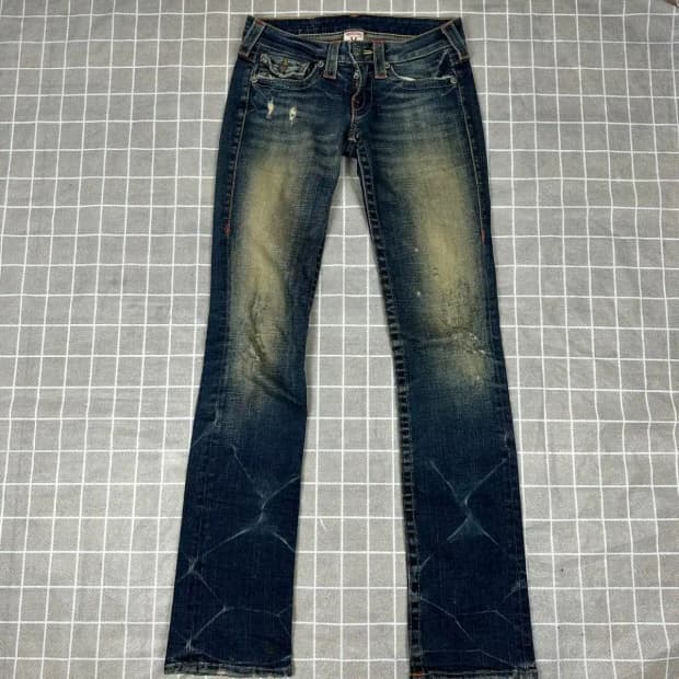 트루릴리전 스티치 부츠컷 데님 25