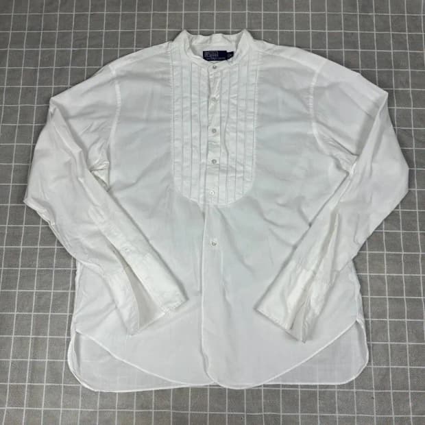 폴로 랄프로렌 레이스 화이트 셔츠 XL