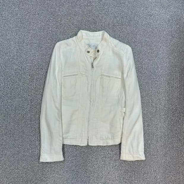 타임 화이트 자켓