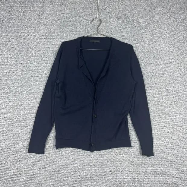 우영미 실크 니트 가디건 100