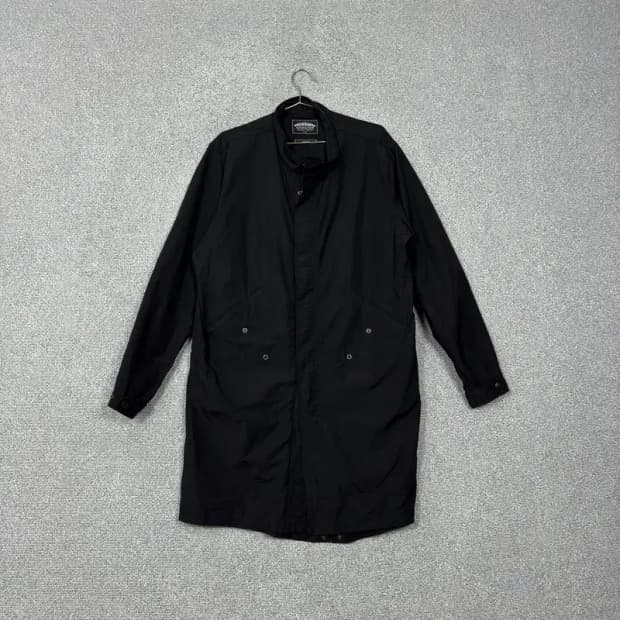 프리즘웍스 블랙 코튼 필드 코트 M