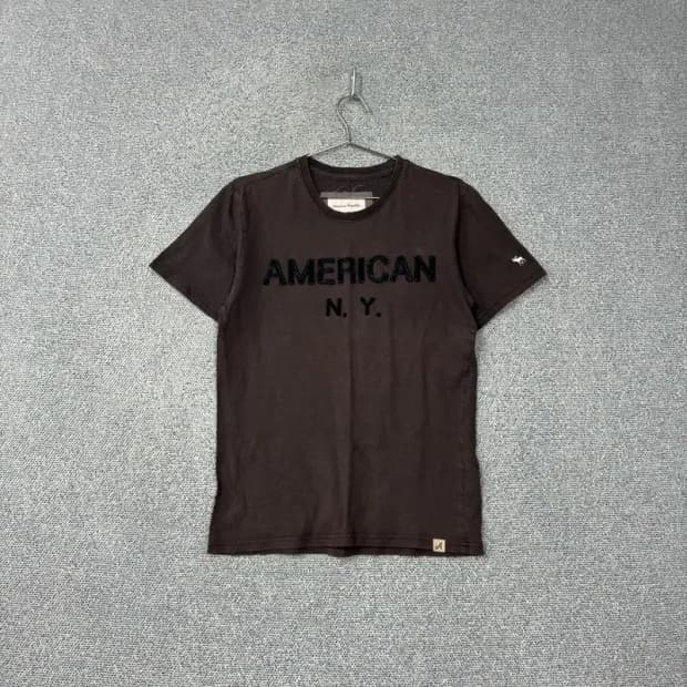 아메리칸 리퍼블릭 뉴욕 브라운 반팔티 M