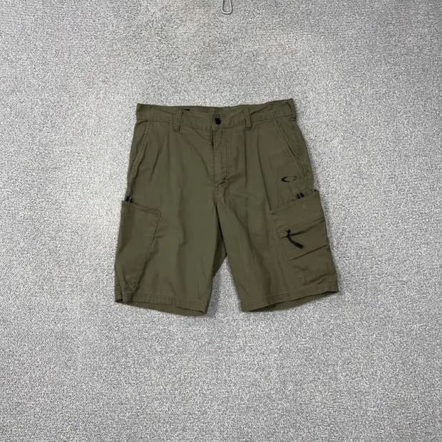 오클리 유틸리티 카고 카키 반바지 32