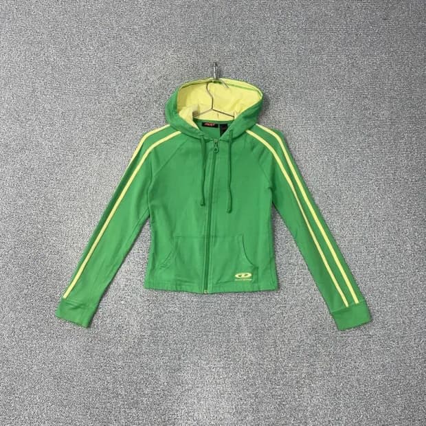 DKNY Y2K 초노 후드 집업 저지 S