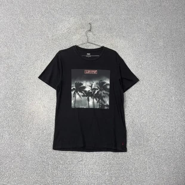 리바이스 빈티지 프린팅 반팔티 M