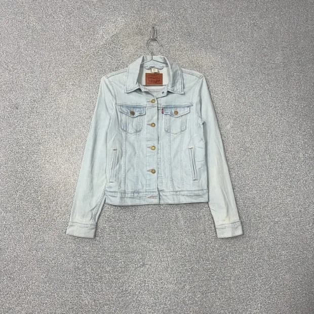 리바이스 여성 연청 데님 자켓 XS