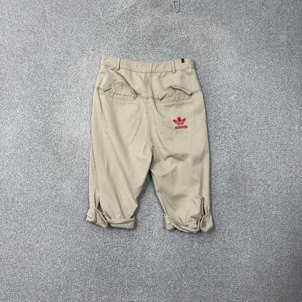 아디다스 빈티지 버뮤다 코튼 팬츠 100