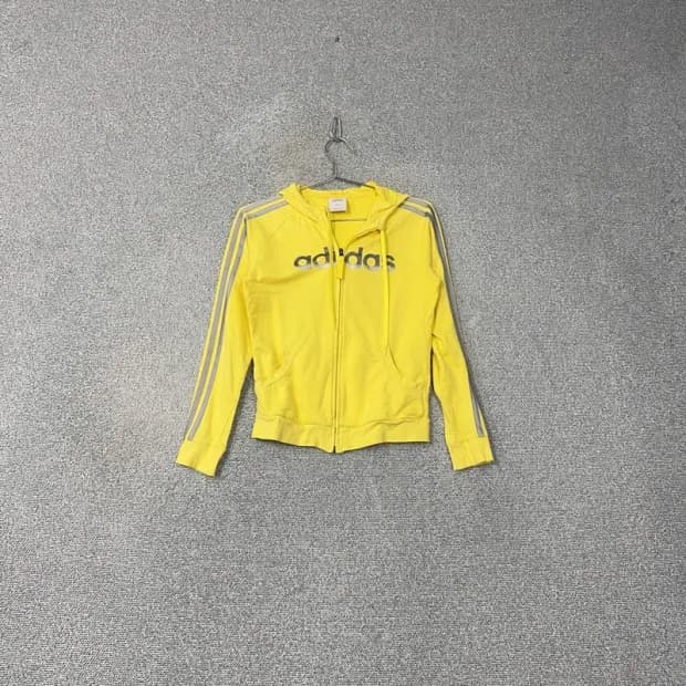 아디다스 Y2K 옐로우 후드집업 85