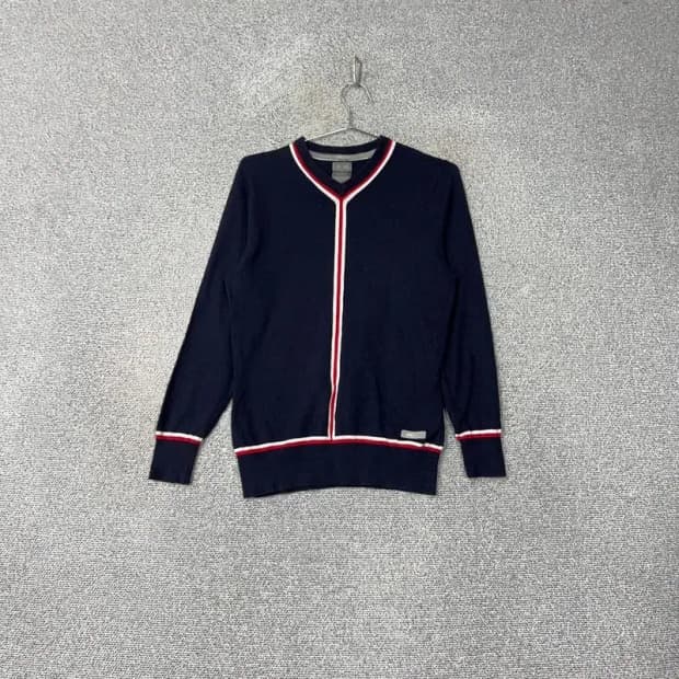 아디다스 Y 라인 네이비 니트 맨투맨 90