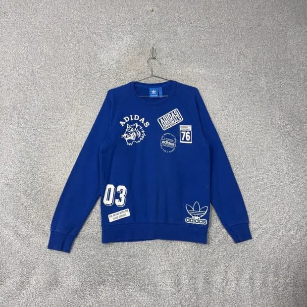 아디다스 오리지날 빈티지 프린팅 맨투맨 95