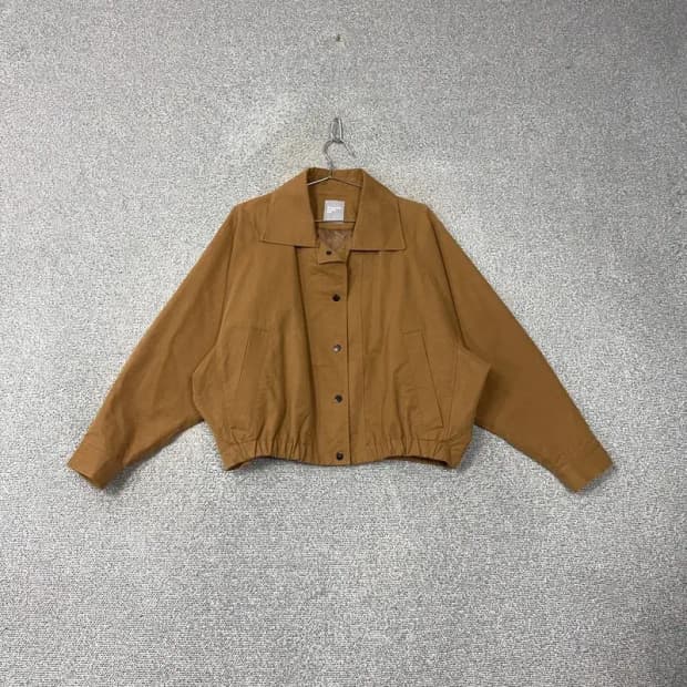 에잇세컨즈 크롭 오버핏 트러커 자켓 M