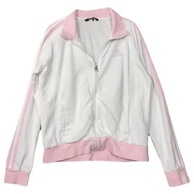 컨버스 흰핑 빈티지 트랙탑 집업 저지 M