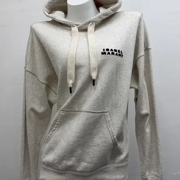 이자벨마랑 베이지 후드티 034