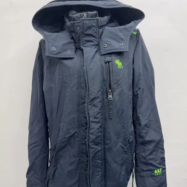 아베크롬비 네이비 하이넥 자켓 XL