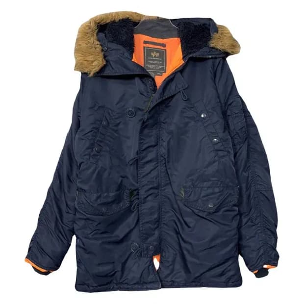 알파인더스트리 N3B 빈티지 패딩 점퍼 S