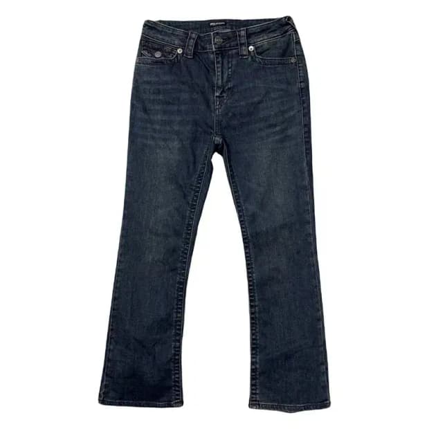 트루릴리젼 진청 여성 빈티지 부츠컷 데님팬츠 28